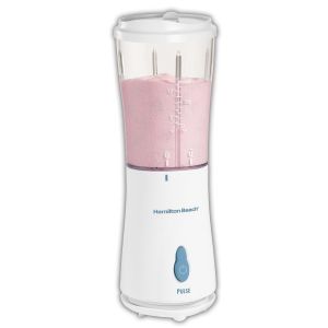 Hamilton Beach® White Single Serve Blender w/Travel Lid 2 Hamilton Beach® White Single Serve Blender w/Travel Lid 2