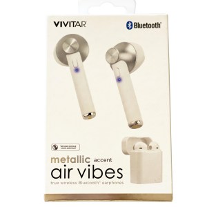 Vivitar® AirVibes Rose Gold Pro Earbuds 1 Vivitar® AirVibes Rose Gold Pro Earbuds 1