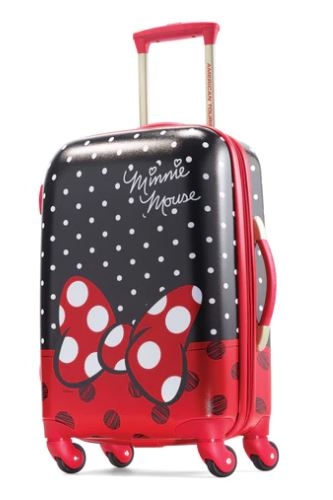 Samsonite® American Tourister® Disney® 21" Spinner Suitcase w/Minnie Mouse Red Bow 1 Samsonite® American Tourister® Disney® 21" Spinner Suitcase w/Minnie Mouse Red Bow 1