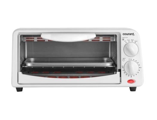 Courant White Compact Toaster Oven 1 Courant White Compact Toaster Oven 1