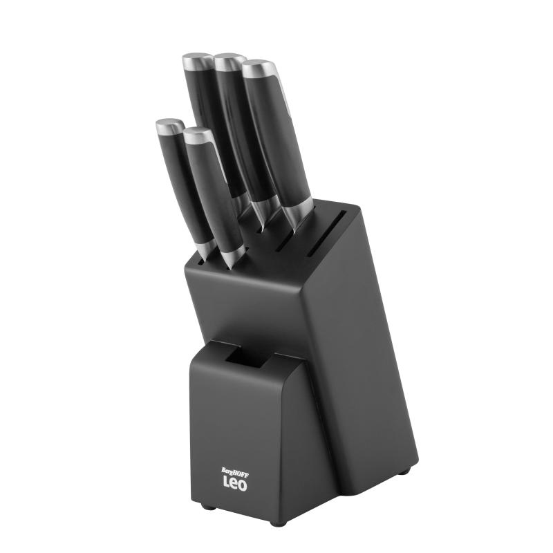 BergHoff Leo Graphite 6Pc Knife Block Set 2 BergHoff Leo Graphite 6Pc Knife Block Set 2