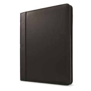 Samsonite Leather Bus Accs Portfolio - Black 2 Samsonite Leather Bus Accs Portfolio - Black 2