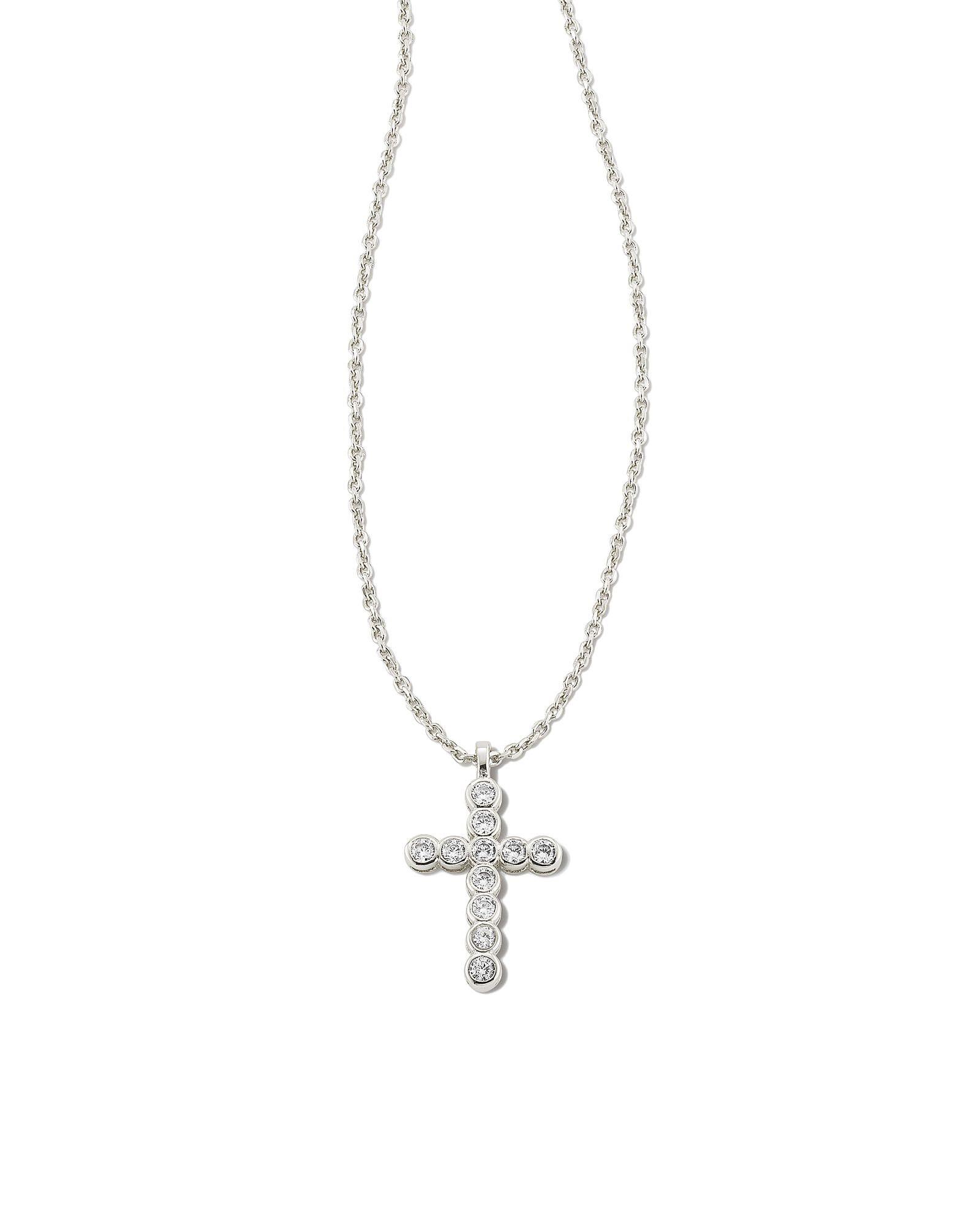 Kendra Scott Cross Crystal Pendant Necklace 2 Kendra Scott Cross Crystal Pendant Necklace 2