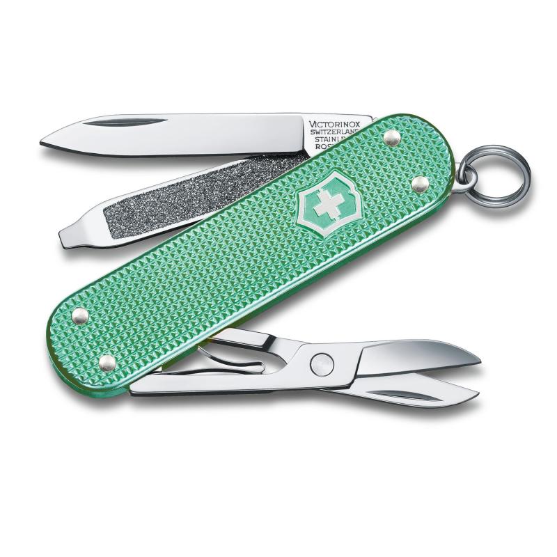 Victorinox Swiss Army Corporate Gifts Knife Classic Sd Alox Classic Colors - Minty Mint Green 2 Victorinox Swiss Army Corporate Gifts Knife Classic Sd Alox Classic Colors - Minty Mint Green 2