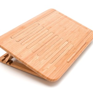 Lipper Bamboo Expandable/ Adjustable Computer Tray 1 Lipper Bamboo Expandable/ Adjustable Computer Tray 1