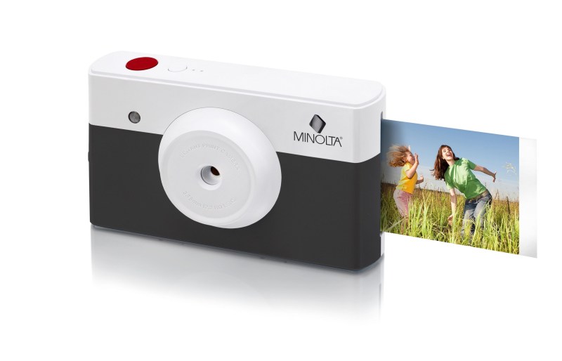 Minolta® Charcoal Black & White Instapix™ Instant Print Camera 1 Minolta® Charcoal Black & White Instapix™ Instant Print Camera 1