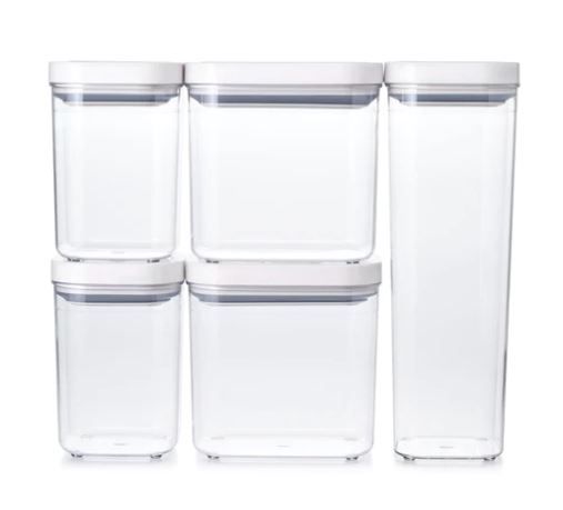 OXO SoftWorks POP Container Set (5 Pieces) 2 OXO SoftWorks POP Container Set (5 Pieces) 2