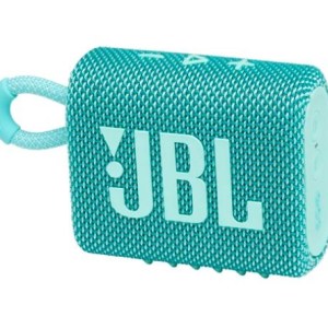 JBL GO 3 Waterproof Portable Bluetooth Speaker Teal Blue 1 JBL GO 3 Waterproof Portable Bluetooth Speaker Teal Blue 1