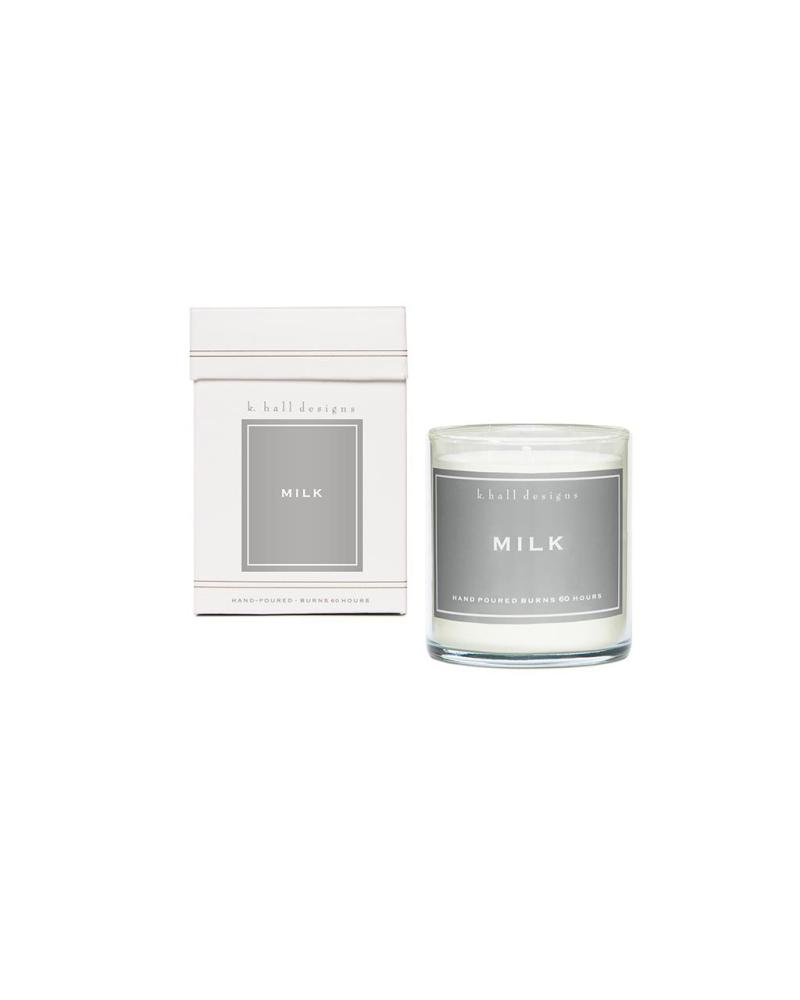 K.Hall Studio K. Hall Designs Milk Boxed Jar Candle 8 Oz 2 K.Hall Studio K. Hall Designs Milk Boxed Jar Candle 8 Oz 2