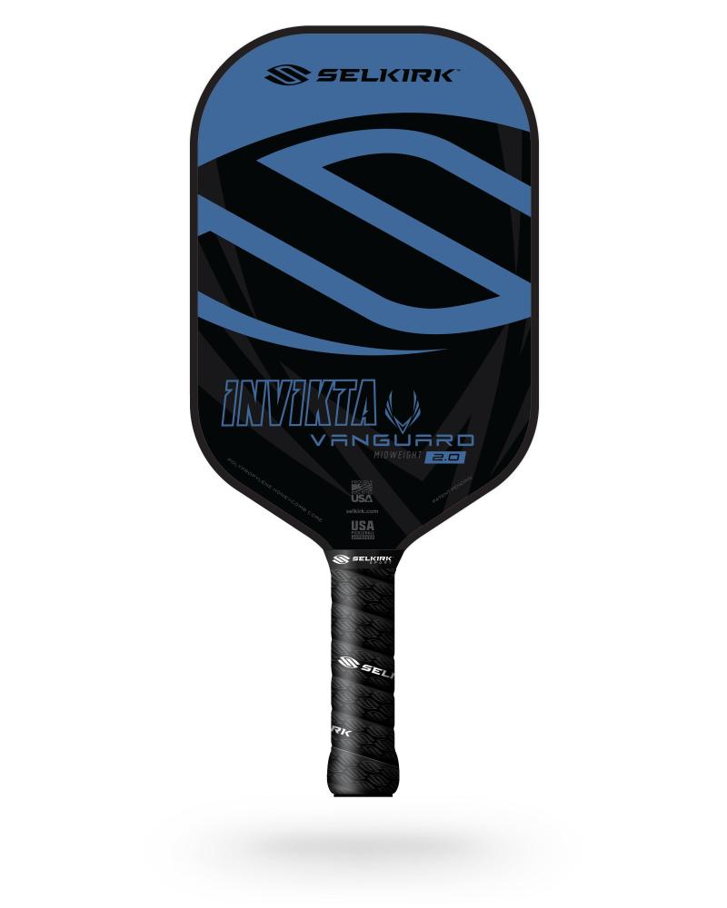 Selkirk Vanguard Hybrid Invikta Midweight Blue Note Pickleball Paddle 2 Selkirk Vanguard Hybrid Invikta Midweight Blue Note Pickleball Paddle 2