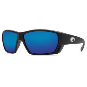Costa Del Mar Tuna Alley Sunglasses - (Frame) Matte Black; (Lens) Blue Mirror 580G 2 Costa Del Mar Tuna Alley Sunglasses - (Frame) Matte Black; (Lens) Blue Mirror 580G 2