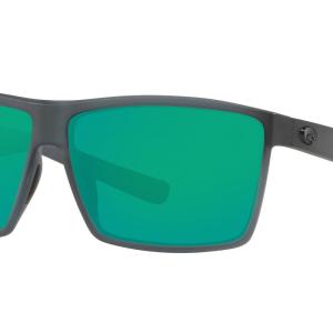 Costa Del Mar Rincon Sunglasses - (Frame) Matte Smoke Crystal; (Lens) Green Mirror 580G 2 Costa Del Mar Rincon Sunglasses - (Frame) Matte Smoke Crystal; (Lens) Green Mirror 580G 2