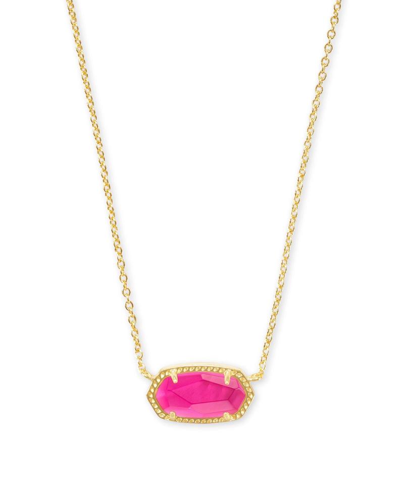 Kendra Scott Elisa Azalea Short Pendant Necklace 2 Kendra Scott Elisa Azalea Short Pendant Necklace 2