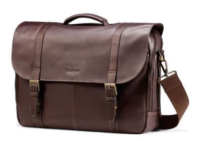 Samsonite® Columbian Flapover Leather Case 2 Samsonite® Columbian Flapover Leather Case 2