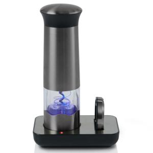 Wine Enthusiast Gun Metal Automatic Wine Opener 2 Wine Enthusiast Gun Metal Automatic Wine Opener 2