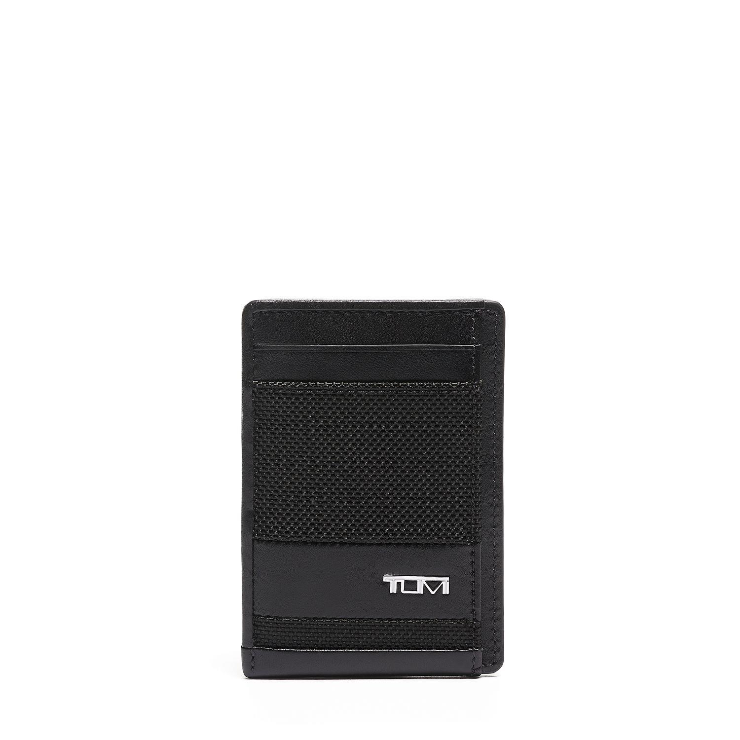 Tumi Alpha Money Clip Card Case- Black 2 Tumi Alpha Money Clip Card Case- Black 2