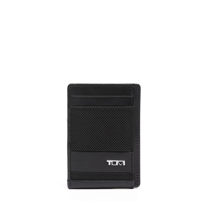 Tumi Alpha Money Clip Card Case- Black 2 Tumi Alpha Money Clip Card Case- Black 2
