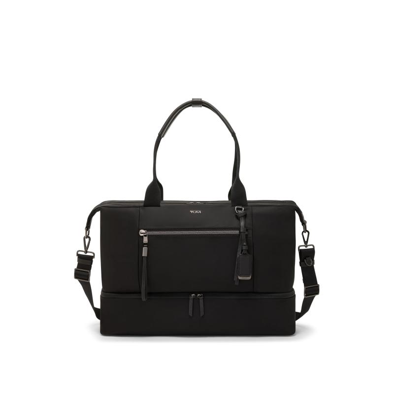 Tumi Voyageur Contine Weekender Bag - Black/Gunmetal 2 Tumi Voyageur Contine Weekender Bag - Black/Gunmetal 2