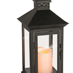 Everlasting Glow 15" Metal Led Flameless Lantern 2 Everlasting Glow 15" Metal Led Flameless Lantern 2