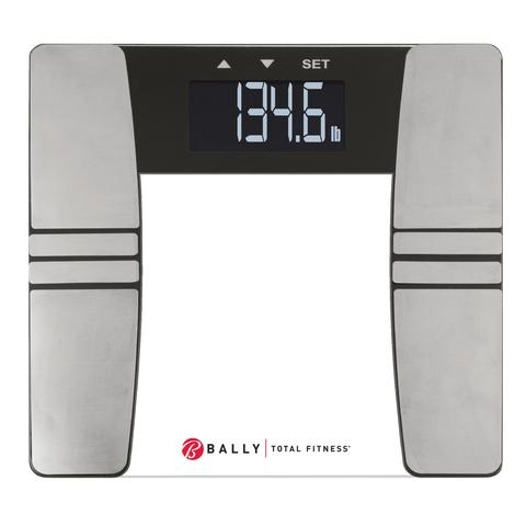 Bally Total Fitness® Clear Digital Body Analysis Bathroom Scale 1 Bally Total Fitness® Clear Digital Body Analysis Bathroom Scale 1