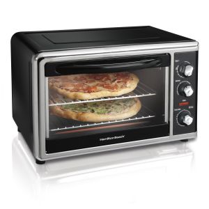 Hamilton Beach® Black Countertop Oven w/Convection & Rotisserie 2 Hamilton Beach® Black Countertop Oven w/Convection & Rotisserie 2