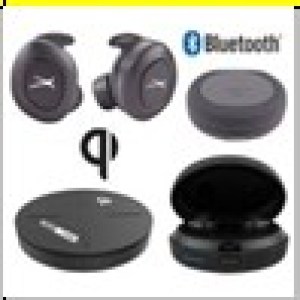 Altec Lansing® Black True Evo "True Wireless" Qi Bluetooth Earphones 1 Altec Lansing® Black True Evo "True Wireless" Qi Bluetooth Earphones 1