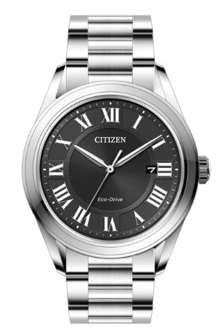 Citizen® Men%27s Arezzo Eco-Drive® Stainless Steel Bracelet Watch 1 Citizen® Men%27s Arezzo Eco-Drive® Stainless Steel Bracelet Watch 1