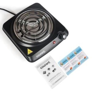 Courant 1000 Watts Electric Single Burner 1 Courant 1000 Watts Electric Single Burner 1