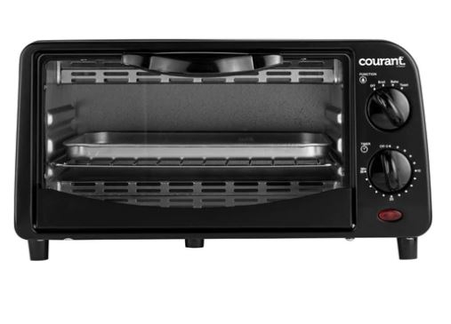 Courant 4-Slice Countertop Toaster Oven 1 Courant 4-Slice Countertop Toaster Oven 1