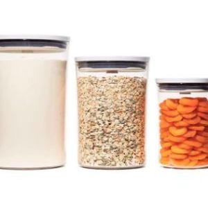 OXO Good Grips 3pc POP Round Canister Set 2 OXO Good Grips 3pc POP Round Canister Set 2