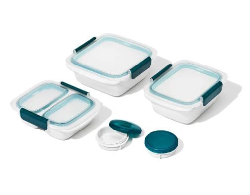 OXO 10pc Prep & Go Leakproof Container Set 2 OXO 10pc Prep & Go Leakproof Container Set 2