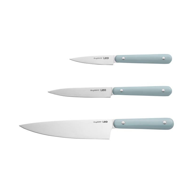BergHoff Leo 3Pc Starter Knife Set, Slate 2 BergHoff Leo 3Pc Starter Knife Set, Slate 2