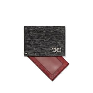 Salvatore Ferragamo Revival Gancini Card Case 2 Salvatore Ferragamo Revival Gancini Card Case 2