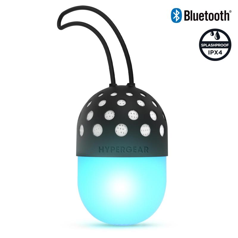 HYPERCEL Hypergear Go-Glo Led Water Resistant Bluetooth Speaker 2 HYPERCEL Hypergear Go-Glo Led Water Resistant Bluetooth Speaker 2