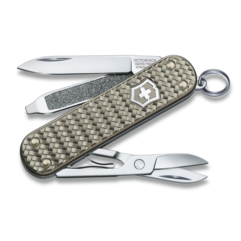 Victorinox Swiss Army Corporate Gifts Knife Classic Sd Precious Alox - Infinite Gray 2 Victorinox Swiss Army Corporate Gifts Knife Classic Sd Precious Alox - Infinite Gray 2