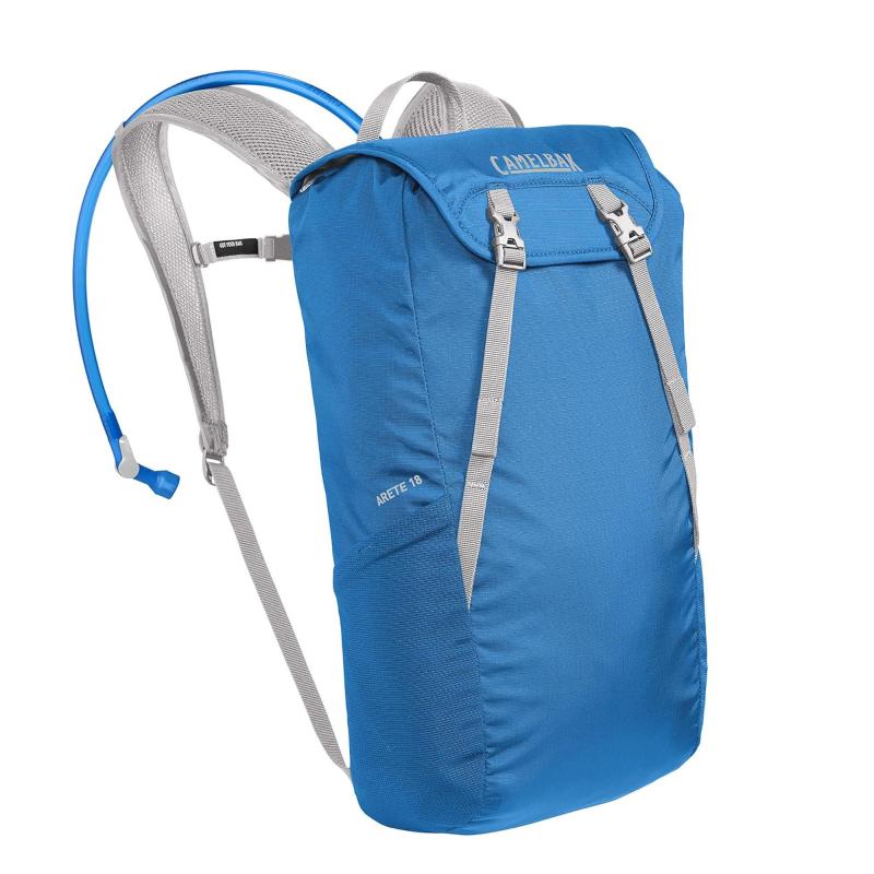 CamelBak Arete 18 50 Oz. Hydration Pack Indigo Bunting/Silver 2 CamelBak Arete 18 50 Oz. Hydration Pack Indigo Bunting/Silver 2