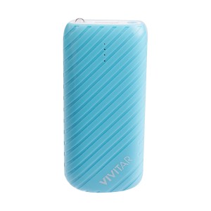 Vivitar® Blue Power Bank w/4000 mAh Power Capacity 1 Vivitar® Blue Power Bank w/4000 mAh Power Capacity 1