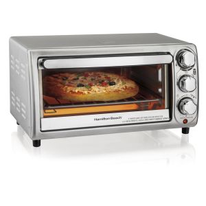 Hamilton Beach® 4-Slice Silver Toaster Oven 2 Hamilton Beach® 4-Slice Silver Toaster Oven 2