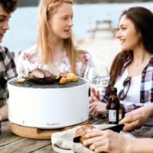 BergHoff® White Table BBQ Grill 1 BergHoff® White Table BBQ Grill 1