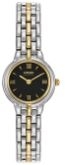 Citizen® Ladies%27 Silhouette Eco-Drive® Two-Tone Stainless Steel Watch w/Black Dial 1 Citizen® Ladies%27 Silhouette Eco-Drive® Two-Tone Stainless Steel Watch w/Black Dial 1