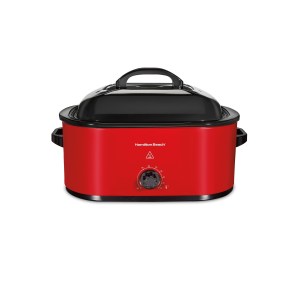 Hamilton Beach Electric Roaster Oven, Red, 22 Quarts, 32235 2 Hamilton Beach Electric Roaster Oven, Red, 22 Quarts, 32235 2