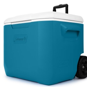 Newell Brands Distribution LLC Coleman Chiller™ 60-Quart Wheeled Cooler Deep Ocean 2 Newell Brands Distribution LLC Coleman Chiller™ 60-Quart Wheeled Cooler Deep Ocean 2