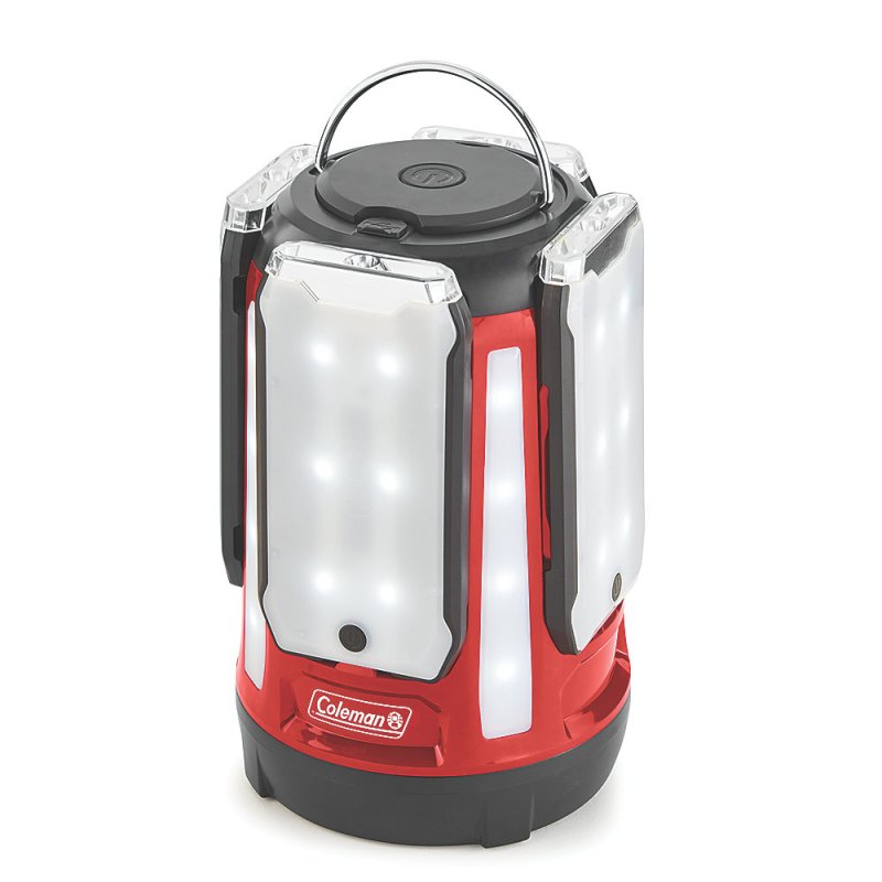 Newell Brands Distribution LLC Coleman 8D Led (800 Lumen) Quad Lantern - Red 2 Newell Brands Distribution LLC Coleman 8D Led (800 Lumen) Quad Lantern - Red 2