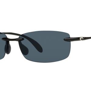 Costa Del Mar Ballast Sunglasses - (Frame) Shiny Black; (Lens) Gray 580P 2 Costa Del Mar Ballast Sunglasses - (Frame) Shiny Black; (Lens) Gray 580P 2
