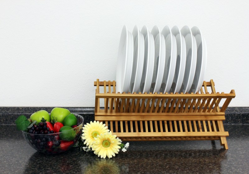 BergHoff Bamboo Plate Rack 2 BergHoff Bamboo Plate Rack 2