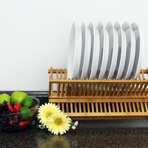 BergHoff Bamboo Plate Rack 2 BergHoff Bamboo Plate Rack 2