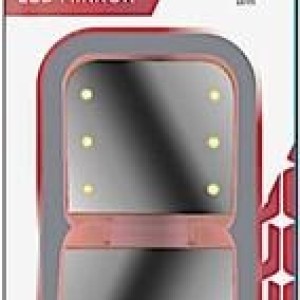 Vivitar® Lighted Compact LED Rose Gold Mirror 1 Vivitar® Lighted Compact LED Rose Gold Mirror 1