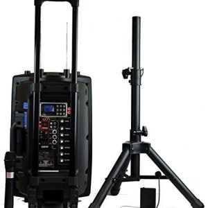 Hisonic® Rechargeable PA System w/Dual Wireless Mics & MP3 Player/Recorder 1 Hisonic® Rechargeable PA System w/Dual Wireless Mics & MP3 Player/Recorder 1