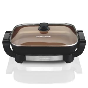 Hamilton Beach® Durathon® Ceramic Skillet w/Removable Pan 2 Hamilton Beach® Durathon® Ceramic Skillet w/Removable Pan 2