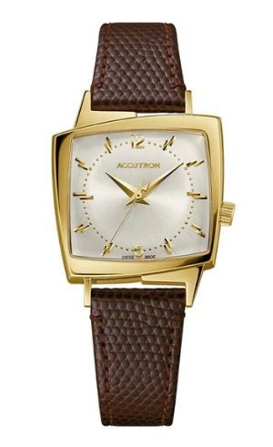 Citizen® Accutron Legacy Collection Automatic Watch w/Asymmetrical Gold-Tone Case 2 Citizen® Accutron Legacy Collection Automatic Watch w/Asymmetrical Gold-Tone Case 2